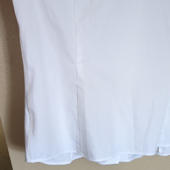 Anne Klein Classic White Button-Down Shirt - Picture 4 of 8